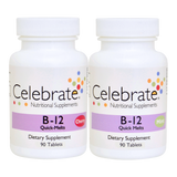 Product group shot of vitamin b12 in cherry and mint