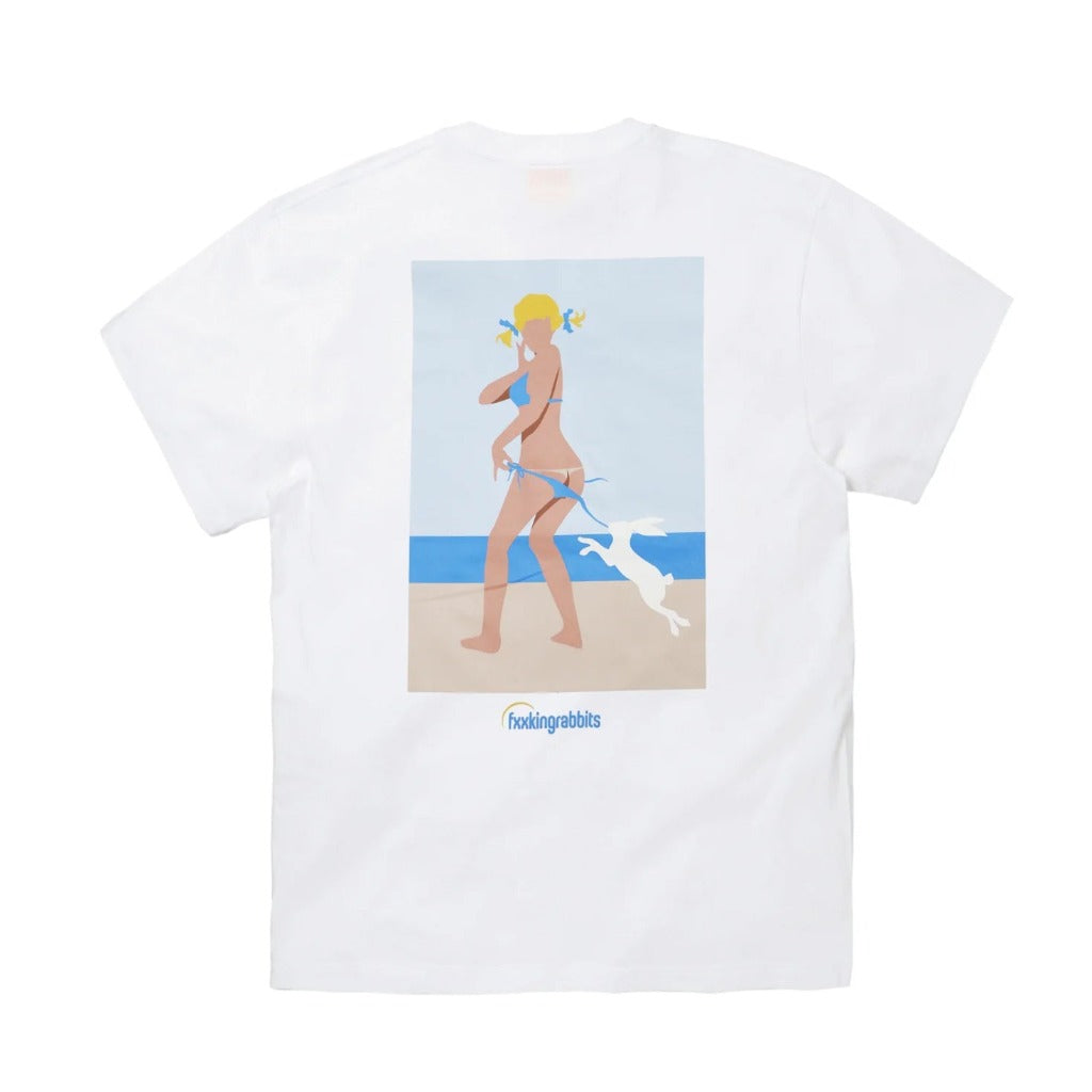 Taning Girl Tee White