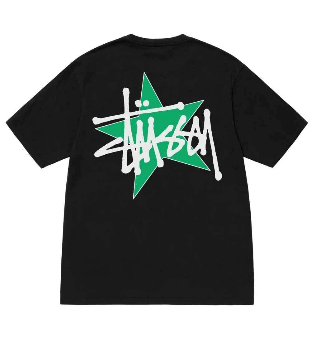 Star Pig Dyed Tee Black