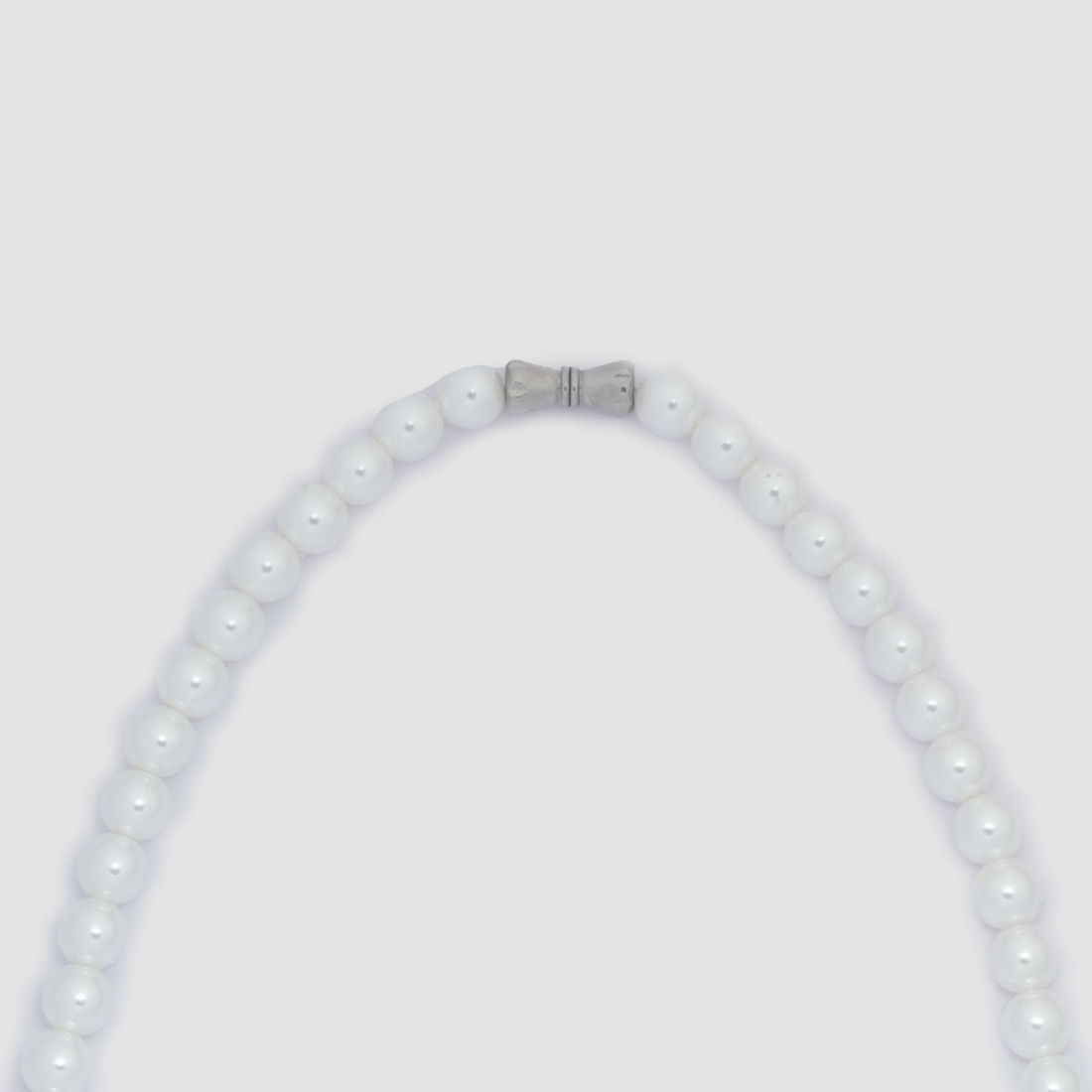 Mini Pearl Necklace White