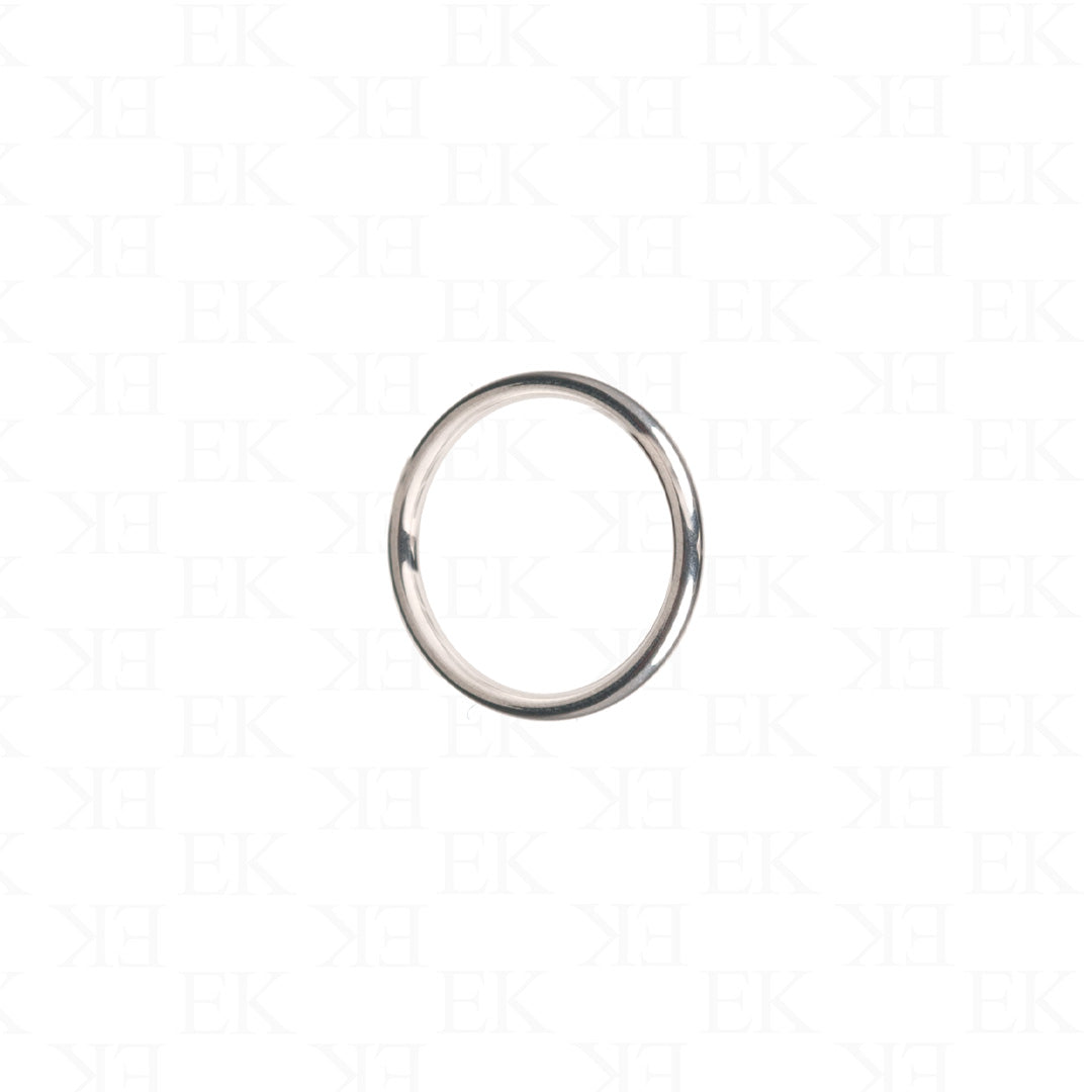 Daily Titanium Ring Silver