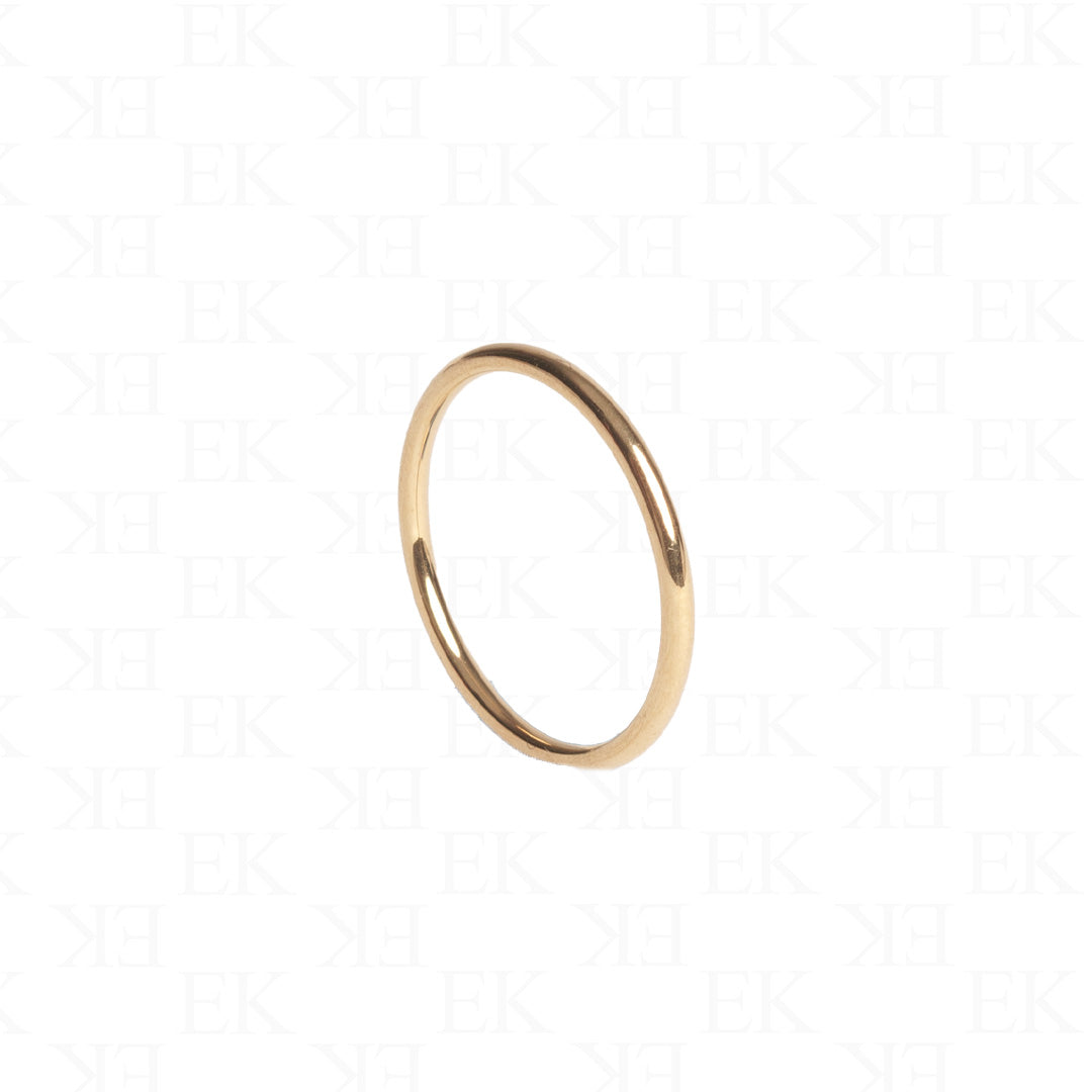 Daily Titanium Ring Gold