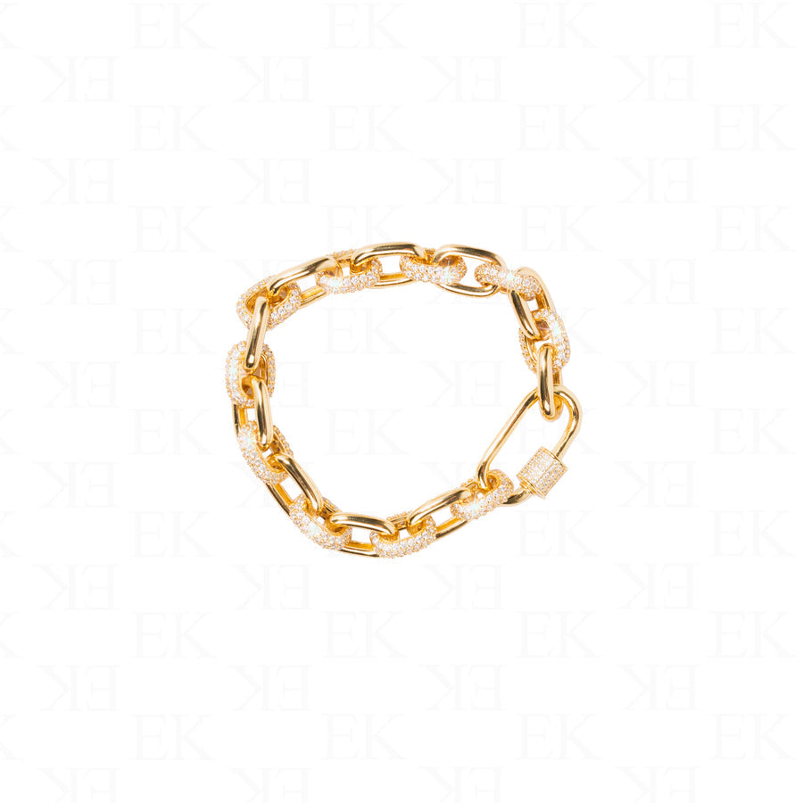 Binding Links Bracelet Gold