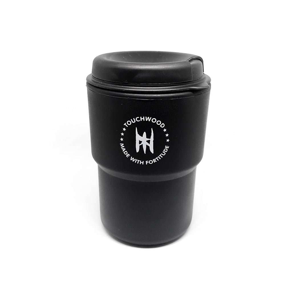 Double Wall Coffee Mug Charcoal Black