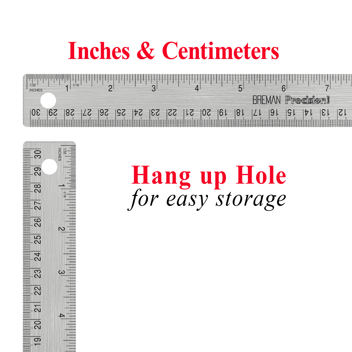 standard ruler length