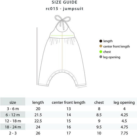 Size Charts - Sweet E's Children's Boutique