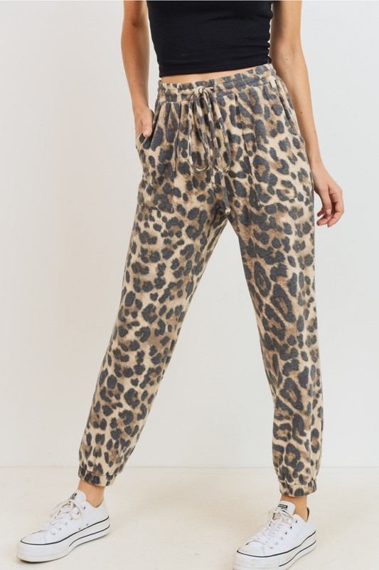 cheetah joggers