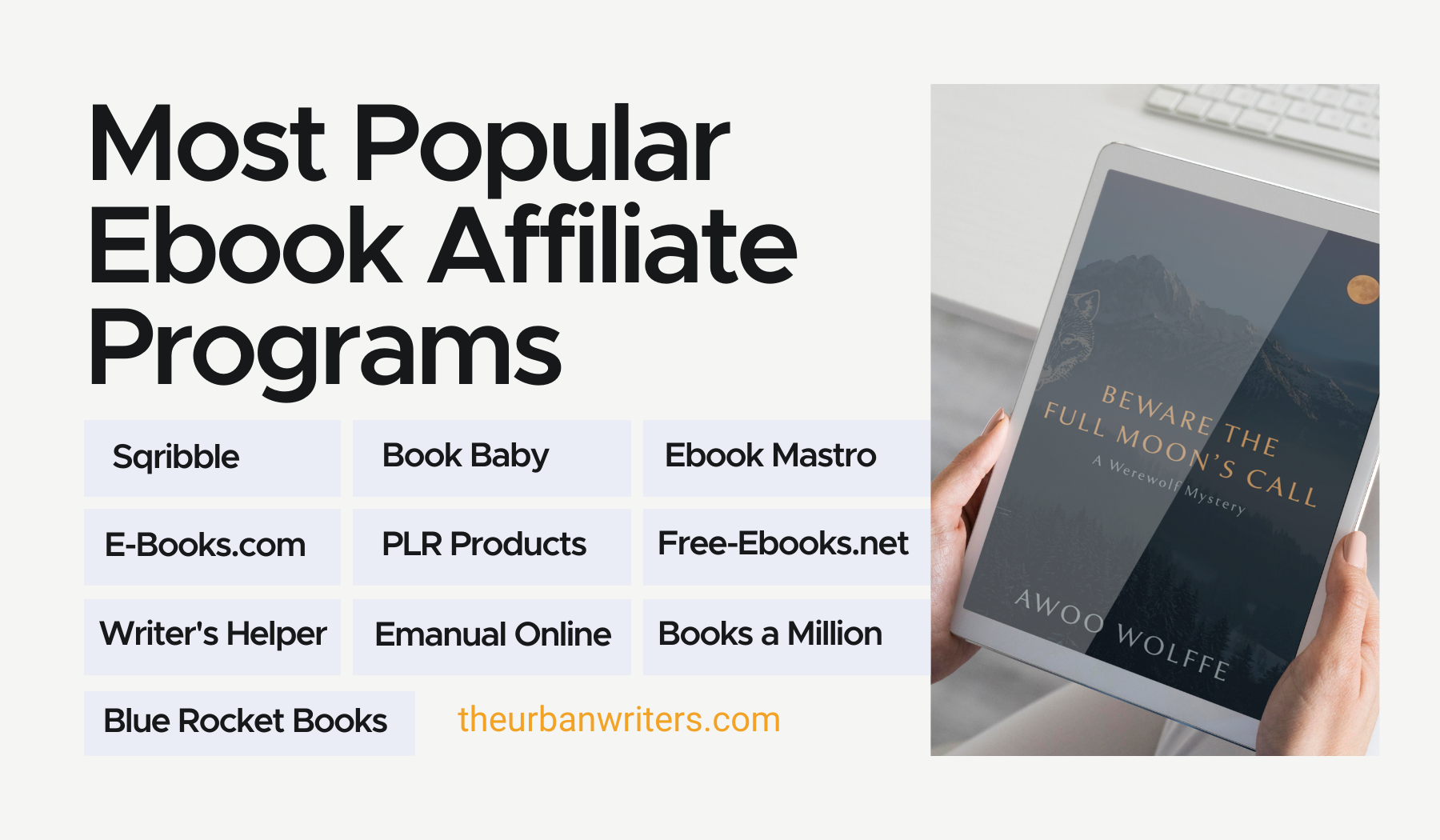 Most Popular Ebook Affiliate Programs