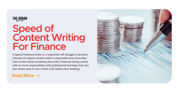 Content Writing For Finance | Freelance Financial Writer