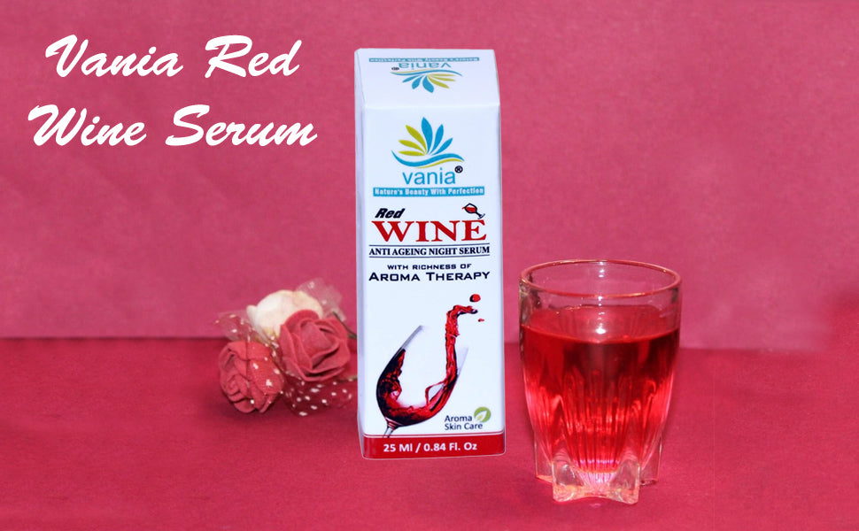 vania red wine serum