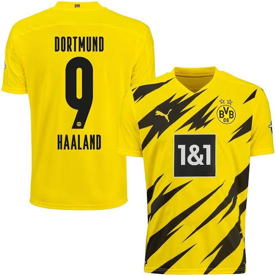 Haaland Borussia Dortmund Jersey 2020/21 | Football Jersey - TheSportStuff