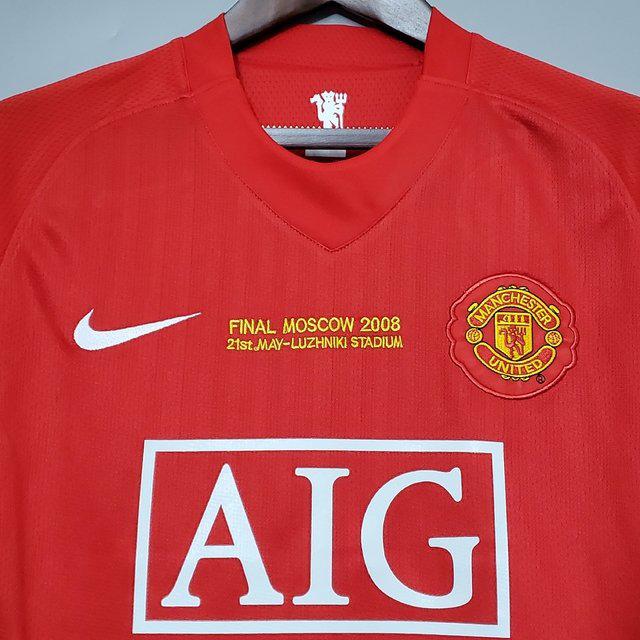 Manchester United CR7 2007-08 UCL Final Jersey | Football Jersey Online