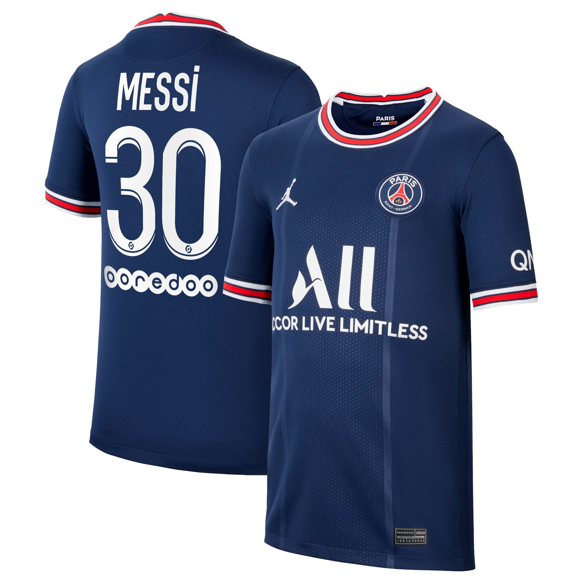 Messi PSG Home Jersey 2021/22  Football Jersey Online India