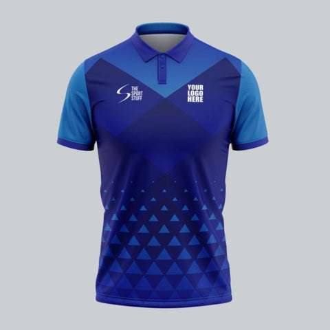 Blue Cricket Jersey Designs | Buy Customized Cricket Jerseys Online ...