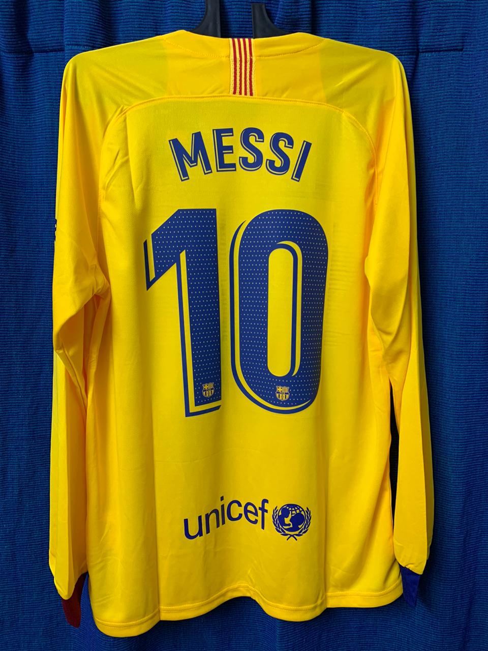 barcelona away jersey full sleeve