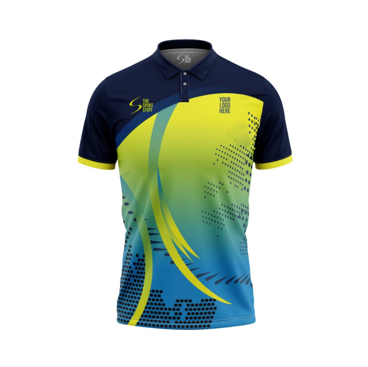 Yellow Splash Customized Cricket Team Jersey Design | Customized ...