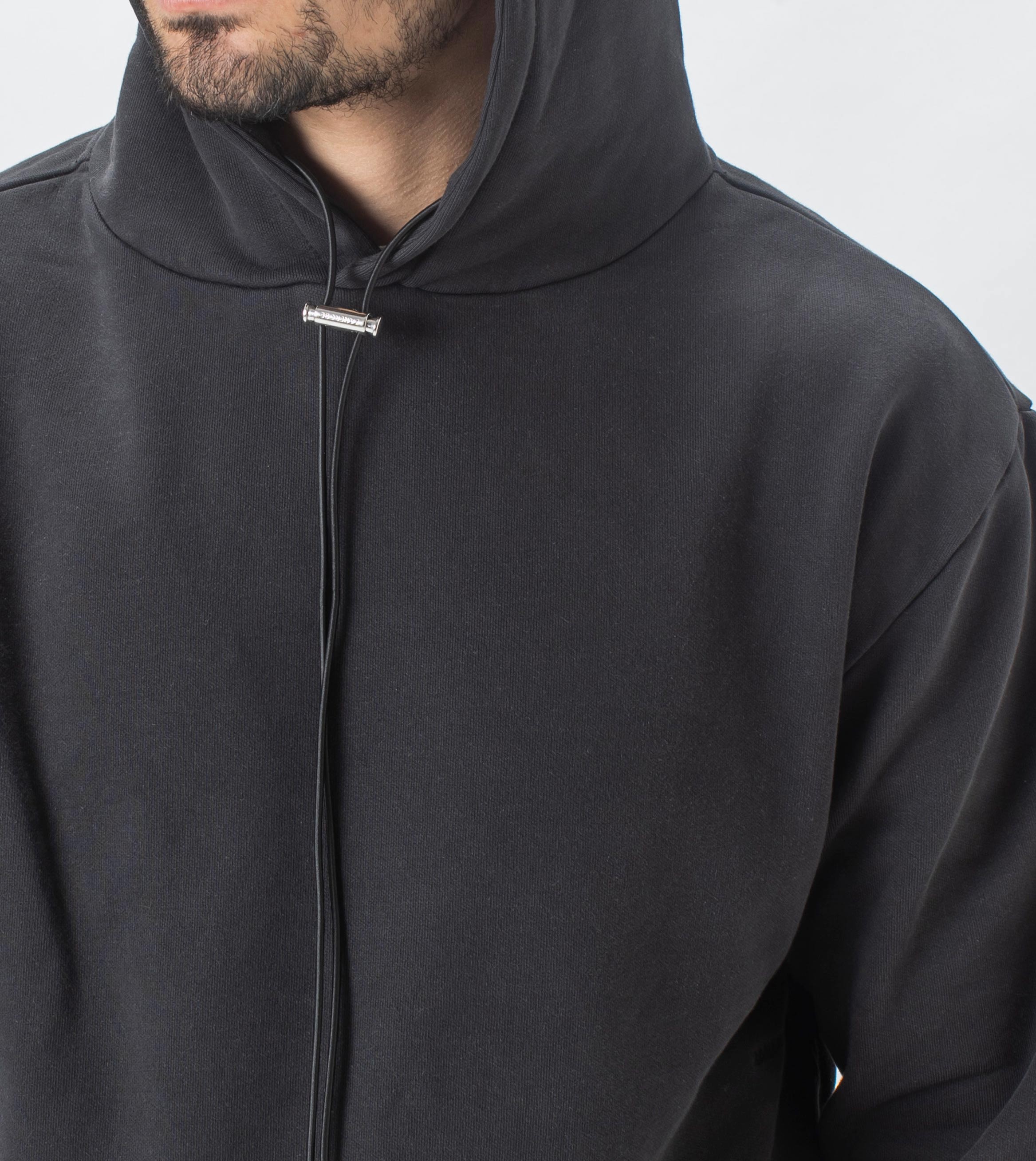 Lowgo Hood Sweat GD Black – ZANEROBE