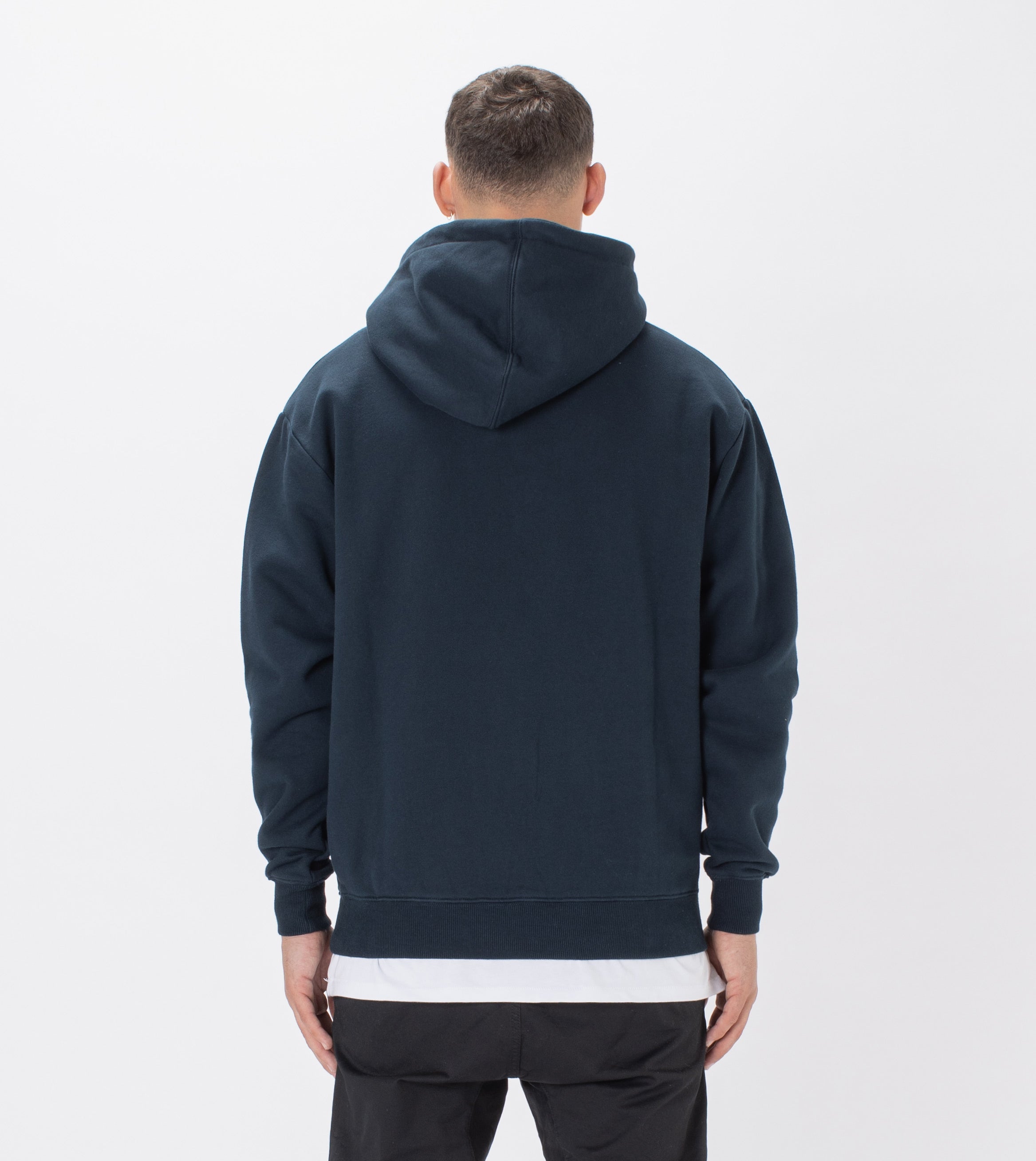 Lowgo Hood Sweat Petrol – ZANEROBE