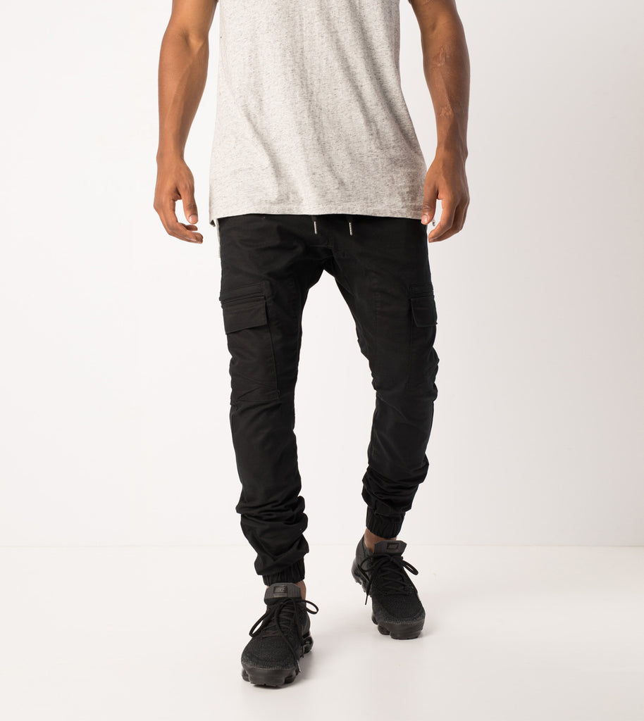 zanerobe black joggers