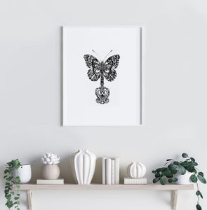 'Papillon' Fine Art Print – Emily Carter London