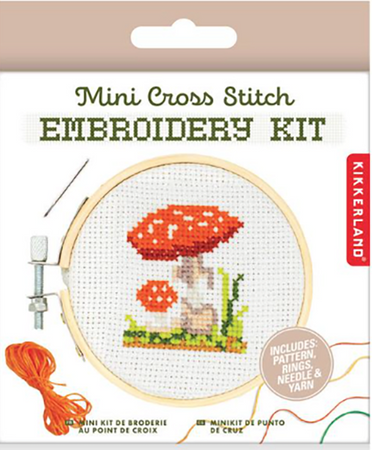 Mini Cross Stitch Embroidery Kits