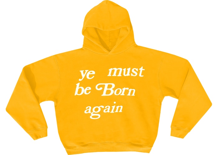 kanye west yellow hoodie