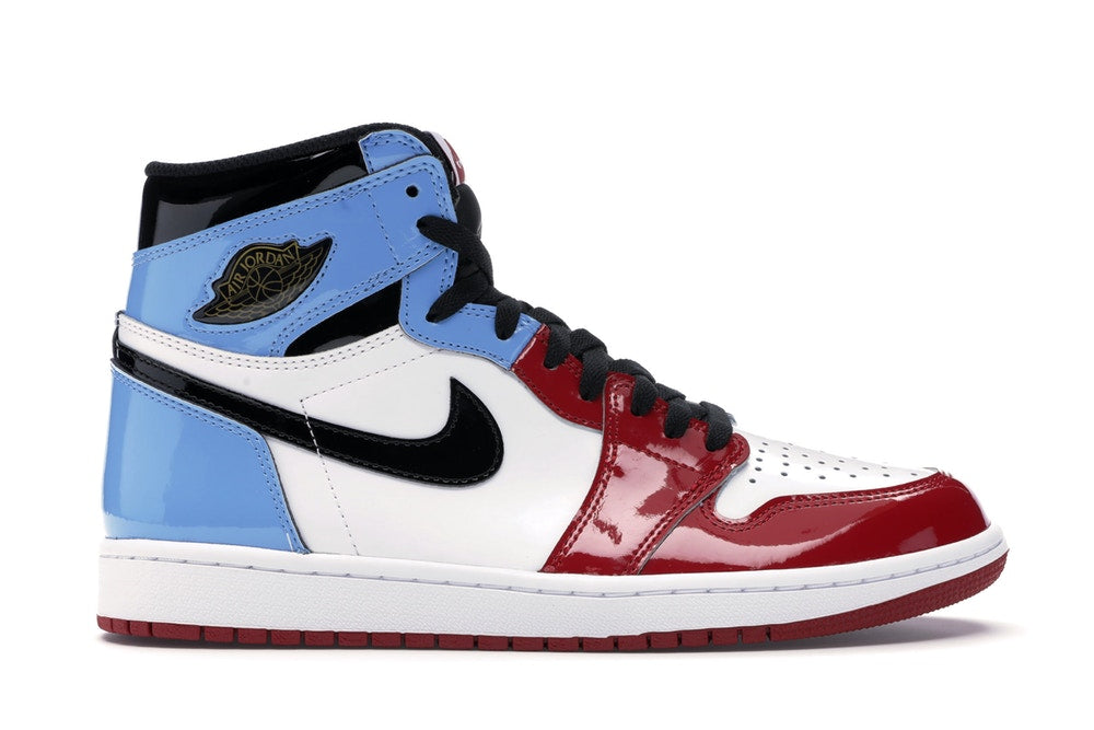 air jordan 1 high blue and red