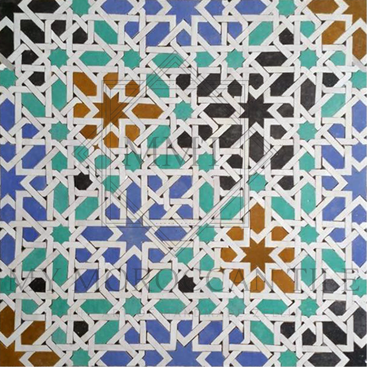 Alhambra Mosaic Tile Look salpicadero cocina adhesivo formato