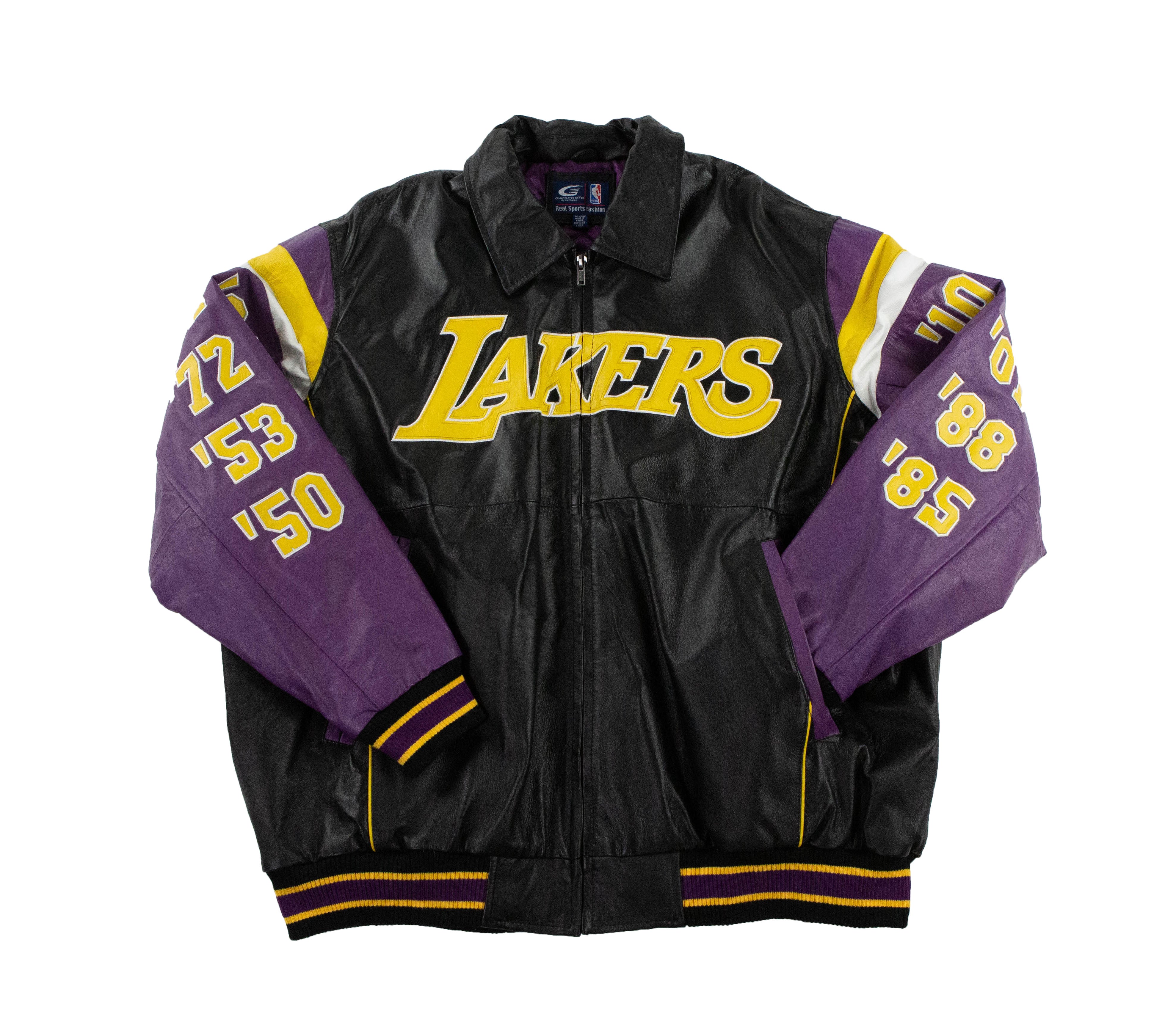 lakers leather jackets