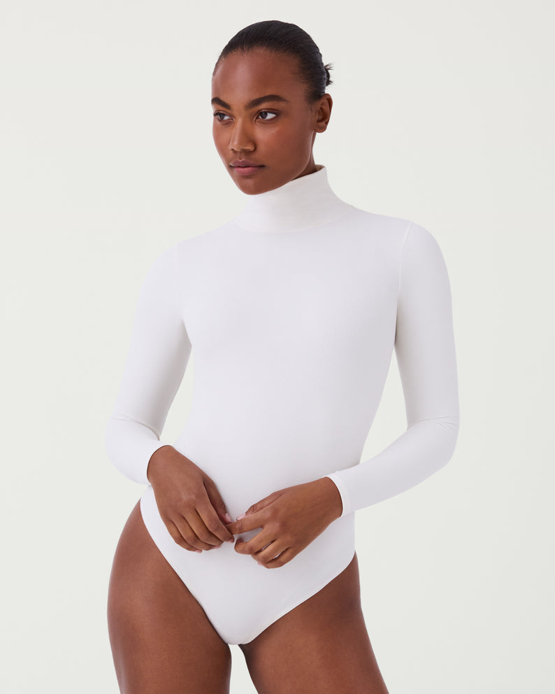 The Blouse Bodysuit • Classic White – Tonya's Treasures Inc.
