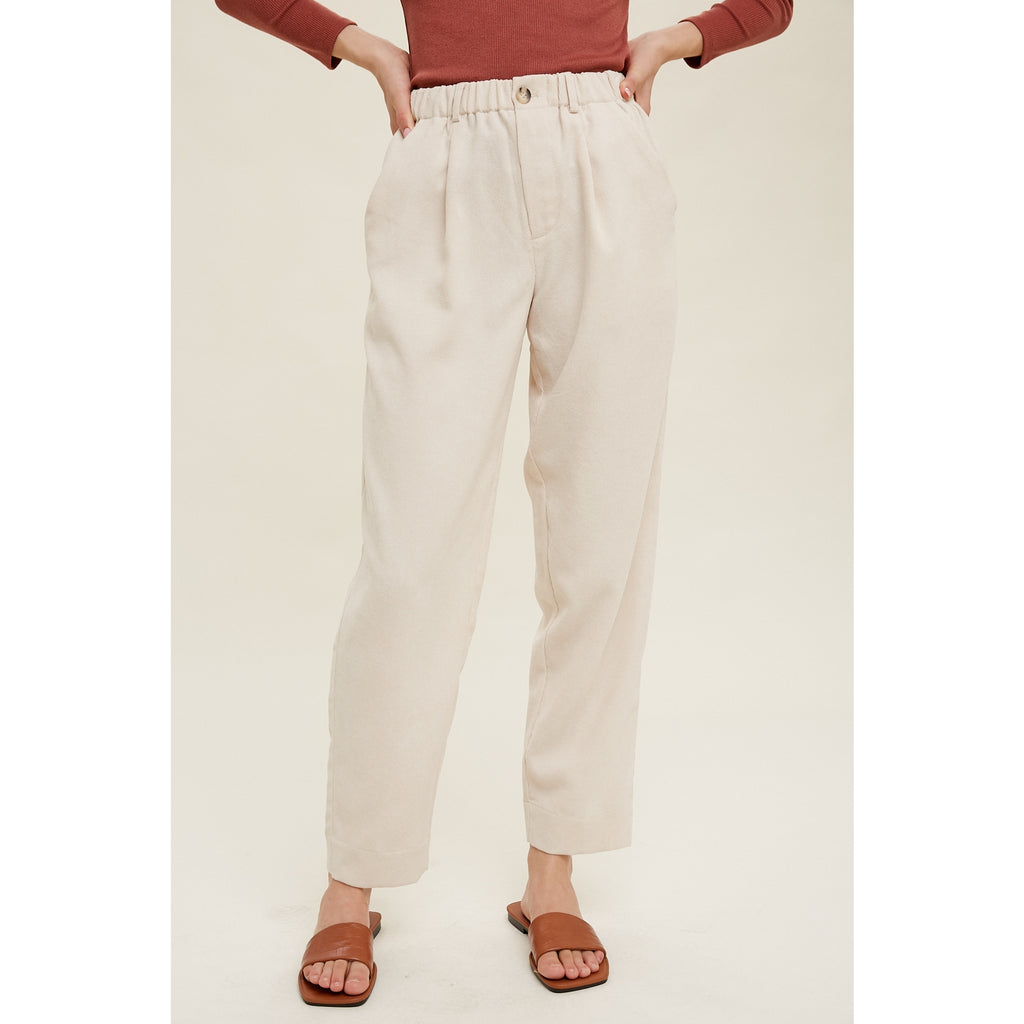 Marlo Satin Cargo Pants • Sage – Tonya's Treasures Inc.