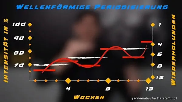 wellenförmige Periodisierung Bodybuilding und kraftsport