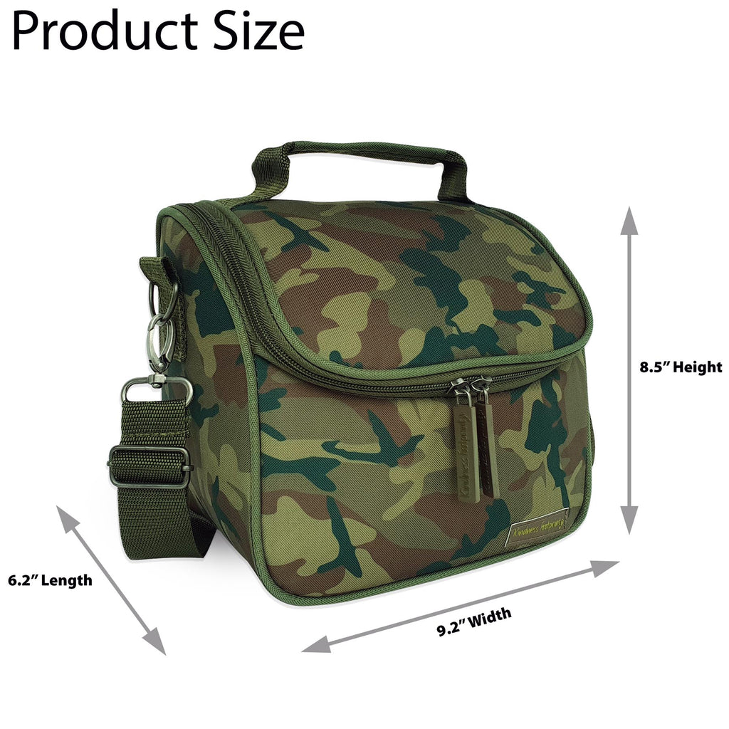 camouflage lunch bag