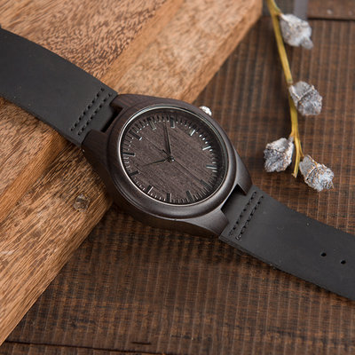 father son wooden watch