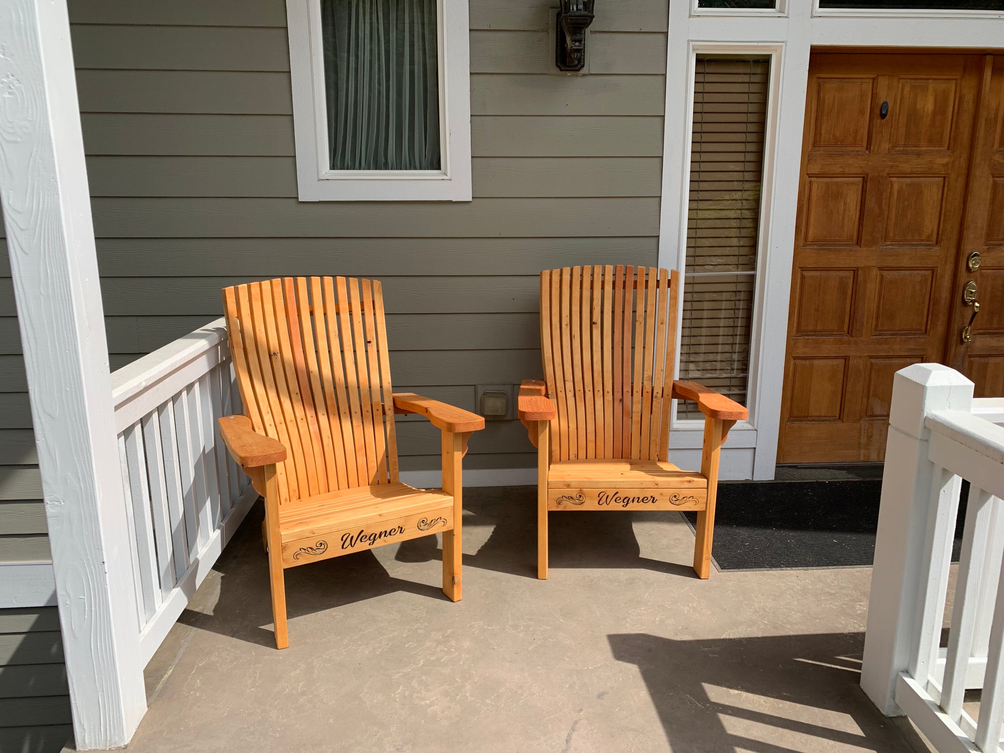 custom made adirondack chairs