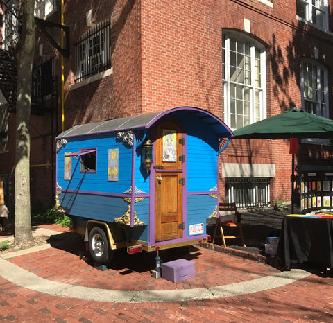 The Tarot Chariot Gypsy Wagon
