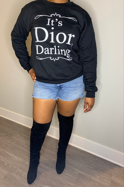 dior darling sweatshirt