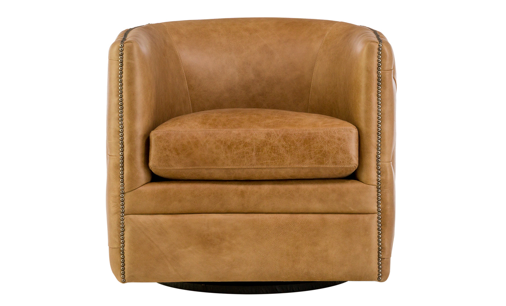 Palazzo Brown Swivel Chair | Schneiderman's Furniture
