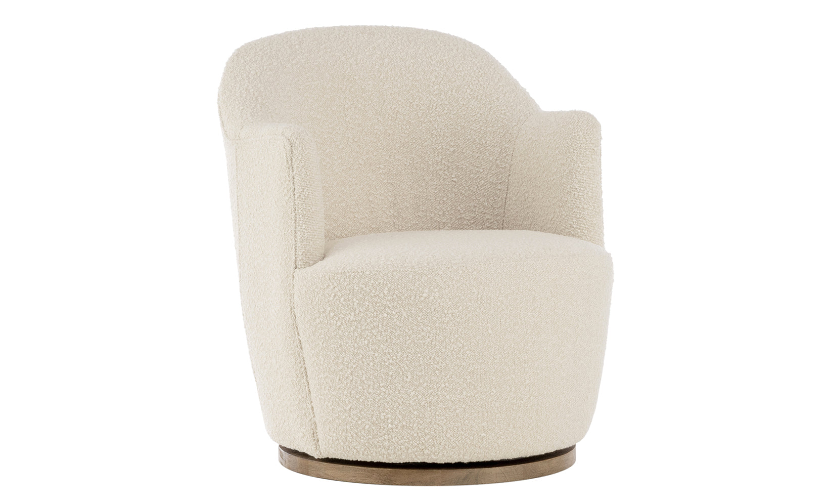 elle 32 wide polyester swivel armchair