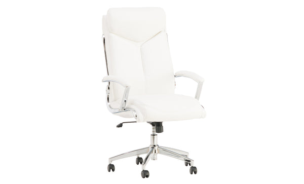 White Executive Office Chair | Schneiderman's Furniture