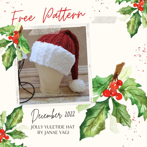 Free Jolly Yuletide Hat Pattern