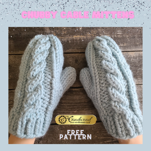 Free Goldmember Pattern Chubby Cable Mittens (must be a goldmember to download this free pattern)