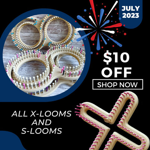 X looms and S looms $10 off