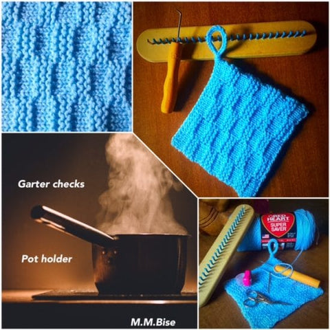Loom Knit ePattern: Chunky Garter Legwarmers – CinDWood Looms