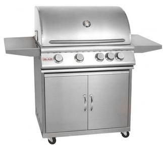 Blaze 32 Inch LBM Propane Gas Grill On Cart – BBQ Outfitters