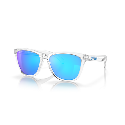  OAKLEY - FROGSKINS  Crystal Black w/ Prizm Sapphire  Polarized