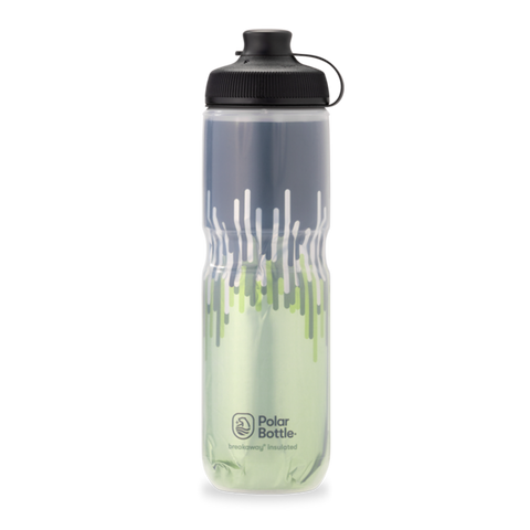 Polar Breakaway Insulated 24oz, Tartan Water Bottle - Green/Blue