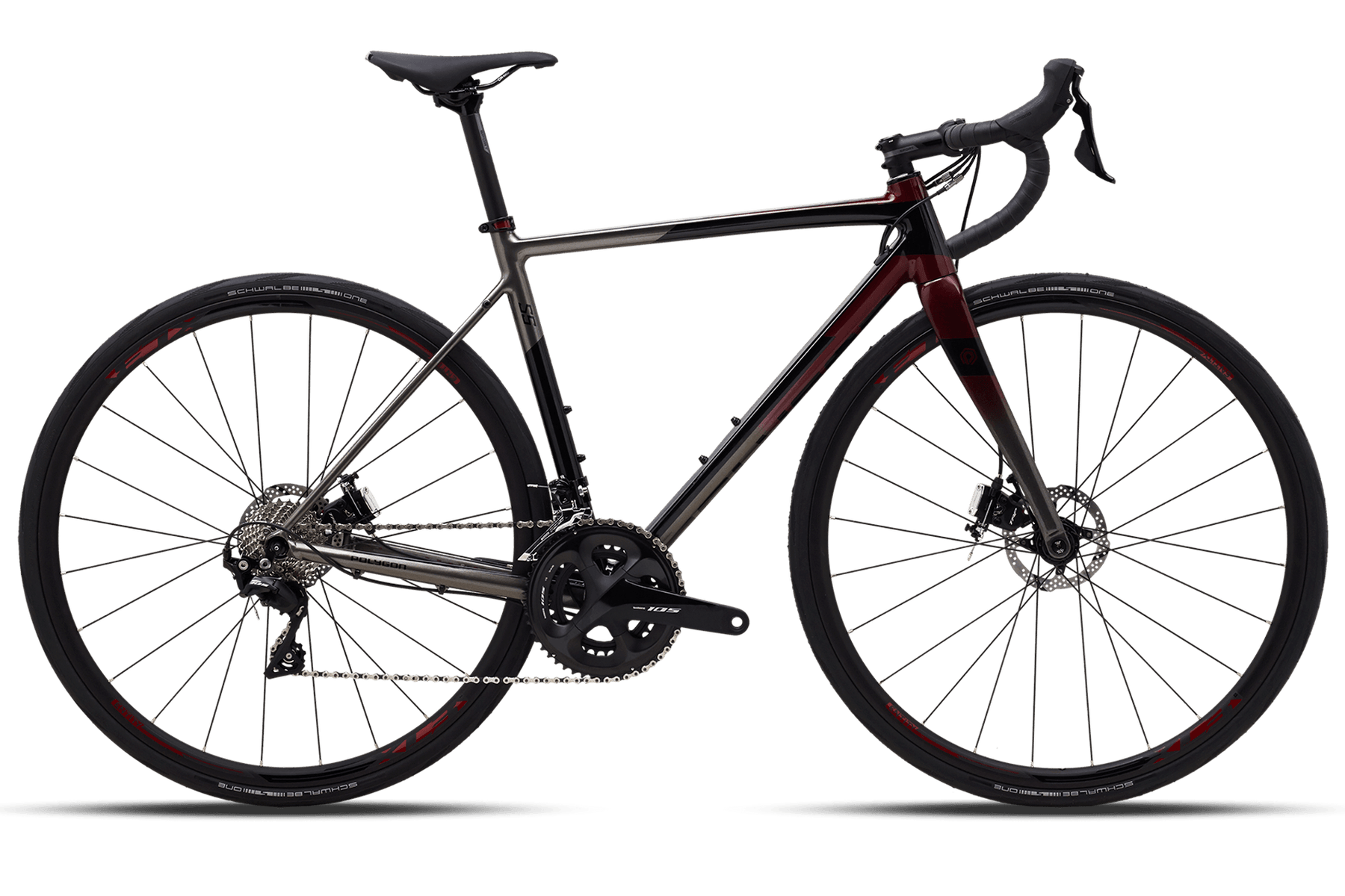 polygon strattos s5 disc road bike