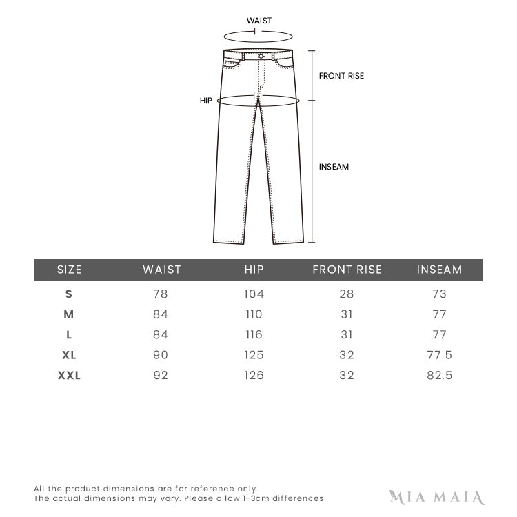 RNS Trouser Size ChartFind your perfect size