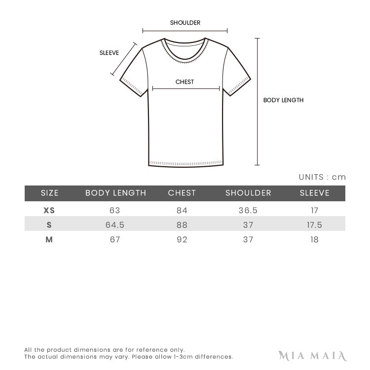 moncler size chart